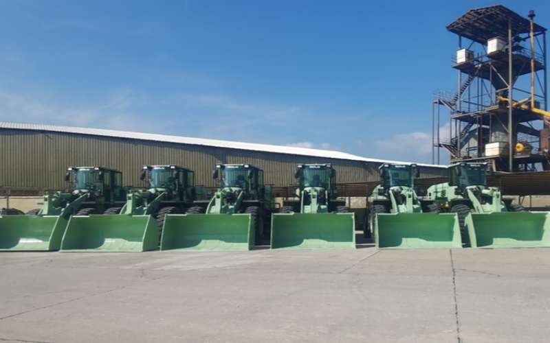 El cargador de ruedas eléctrico SDLG L956HEV entregado en grandes cantidades a Hunan