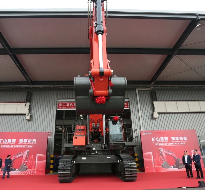 ¡El excavador de minería ME136 ha salido oficialmente de la línea de producción!