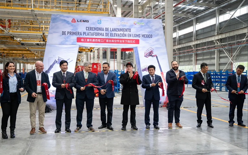 ¡Un gran paso global! ¡La planta de Lingong Heavy Machinery en México se inaugura oficialmente!