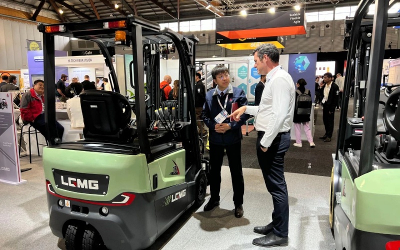 Lingong Machinery brilla en CeMAT Australia con innovadoras soluciones de manejo de materiales