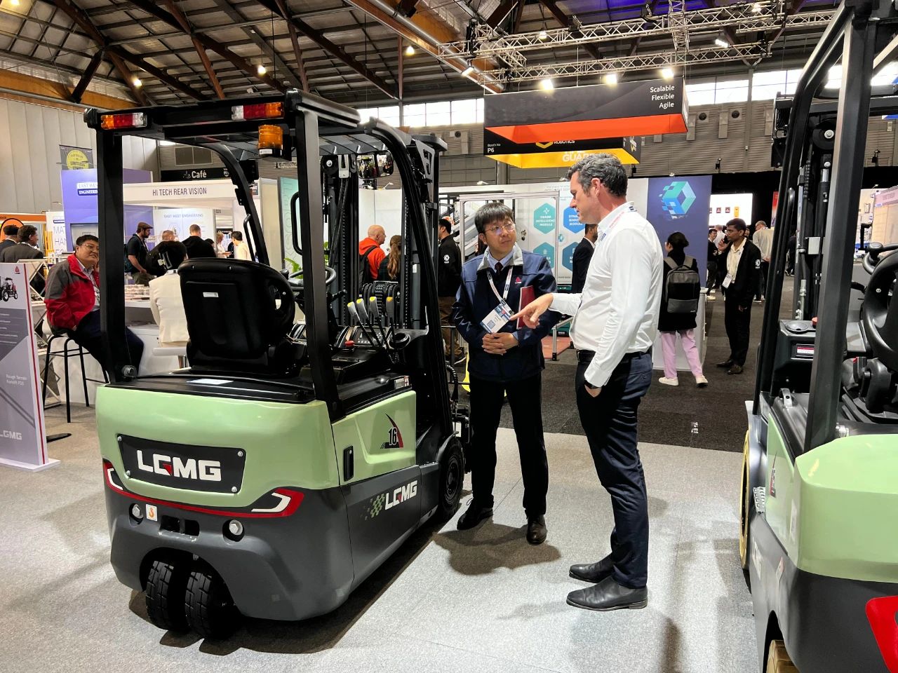 Lingong Machinery brilla en CeMAT Australia con innovadoras soluciones de manejo de materiales