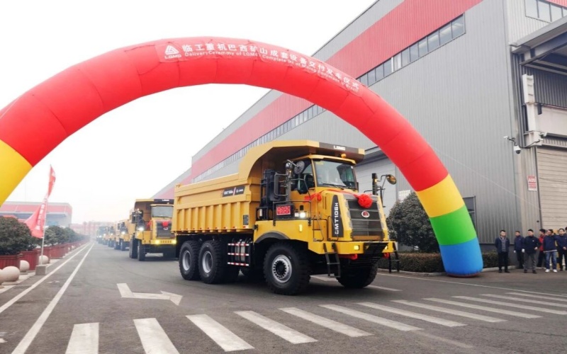 Primer lote de equipos mineros de LGMG enviado a Brasil