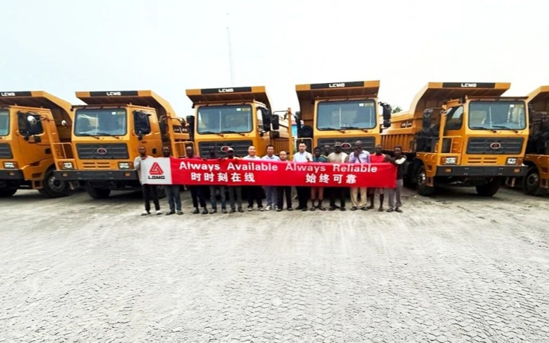 El camión volquete fuera de carretera MT50 de LGMG fue entregado con éxito al cliente