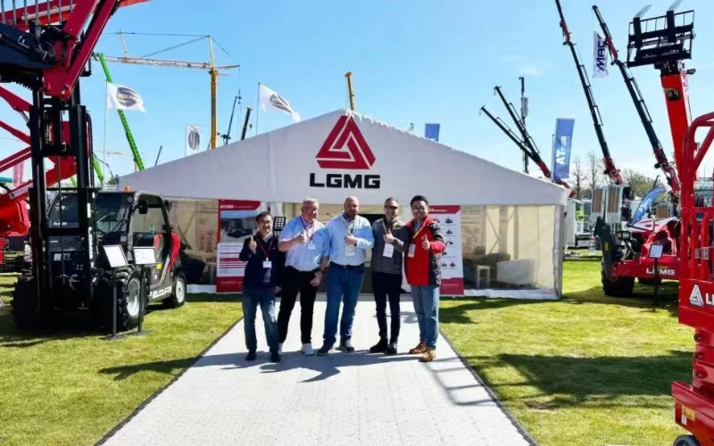 LGMG debuta con éxito en ScotPlant 2026 Escocia | Equipos de construcción inteligentes