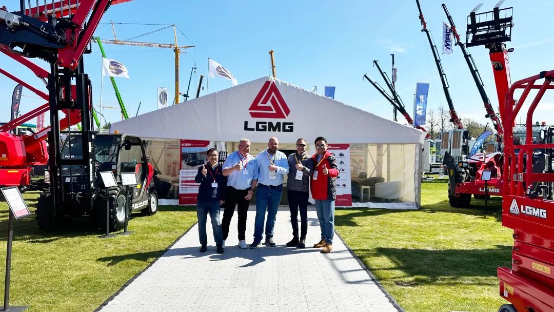 LGMG debuta con éxito en ScotPlant 2026 Escocia | Equipos de construcción inteligentes